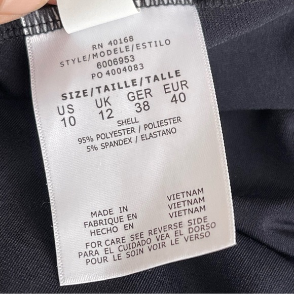 Magic Suit Bermuda Triangle Black White Underwire Jolene Layered Tankini Size 10 - Picture 9 of 9